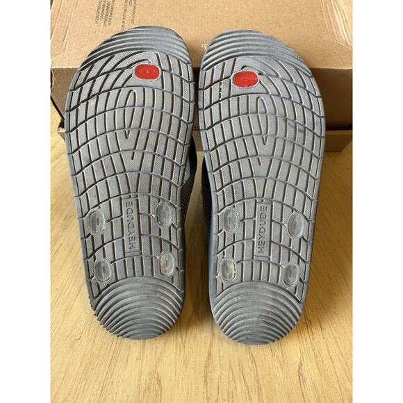 Hey Dude Sandals Milo Flop Flop Men's Size 12 Lightweight Grey - Picture 2 of 8